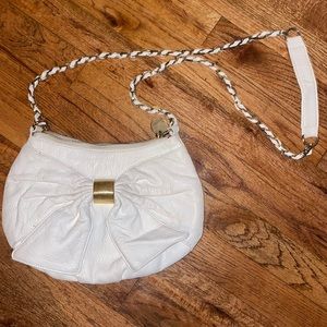 Deux Lux White Crossbody Purse
